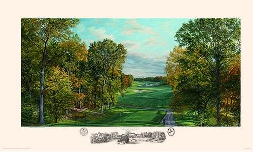 Bethpage State Park Golf Course Painting