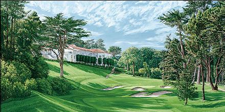 olympic club golf course painting