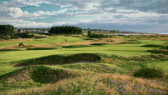 14th and 4th carnoustie golf course pictures