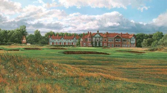 Royal Lytham golf course picture