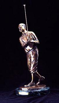 Walter Hagen Bronze Golf Sculpture