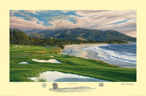 Pebble Beach 9th Hole U.S. Open